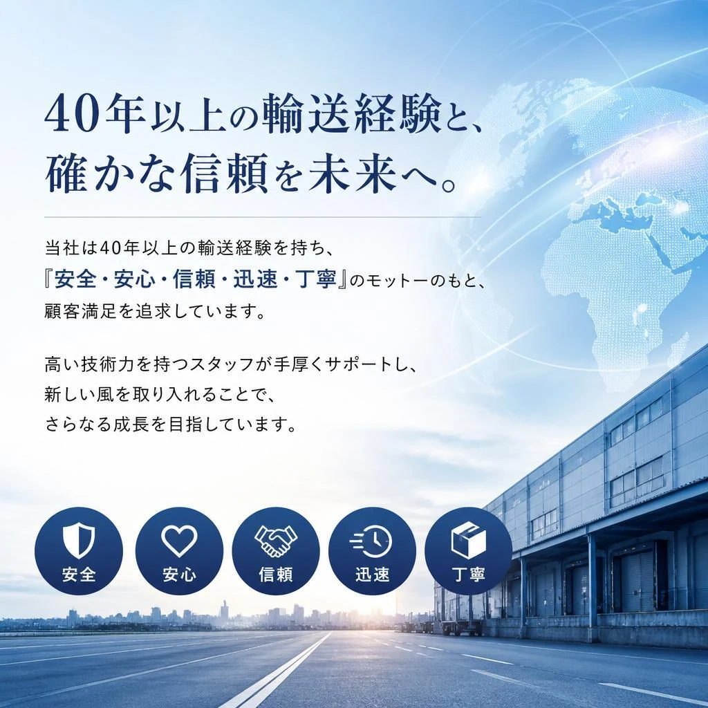 群馬急行運送が選ばれる理由