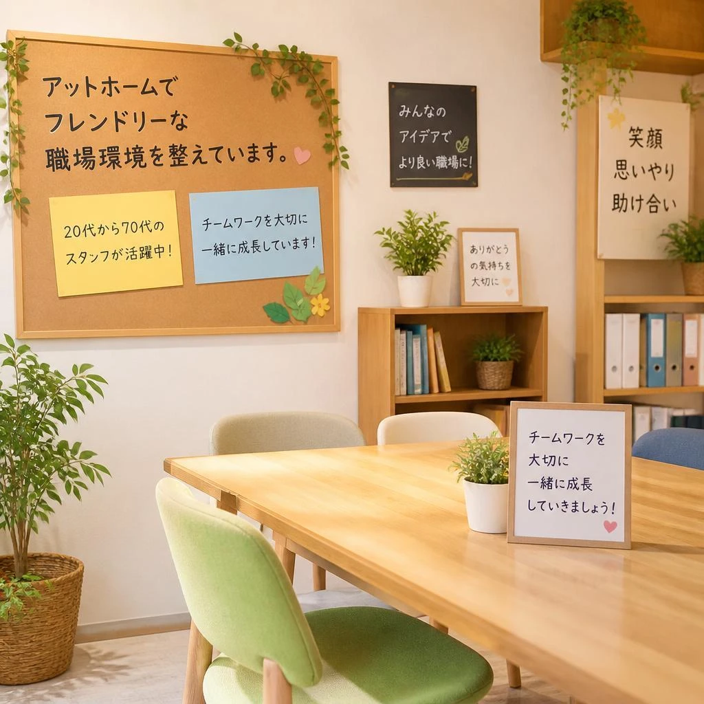 働く環境について