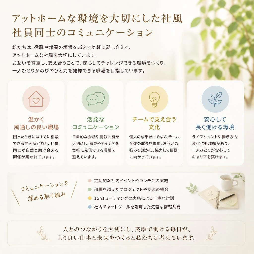 5. 職場の雰囲気