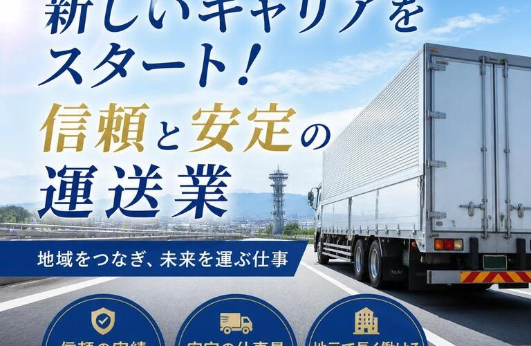 群馬県太田市で新しいキャリアをスタート！信頼と安定の運送業