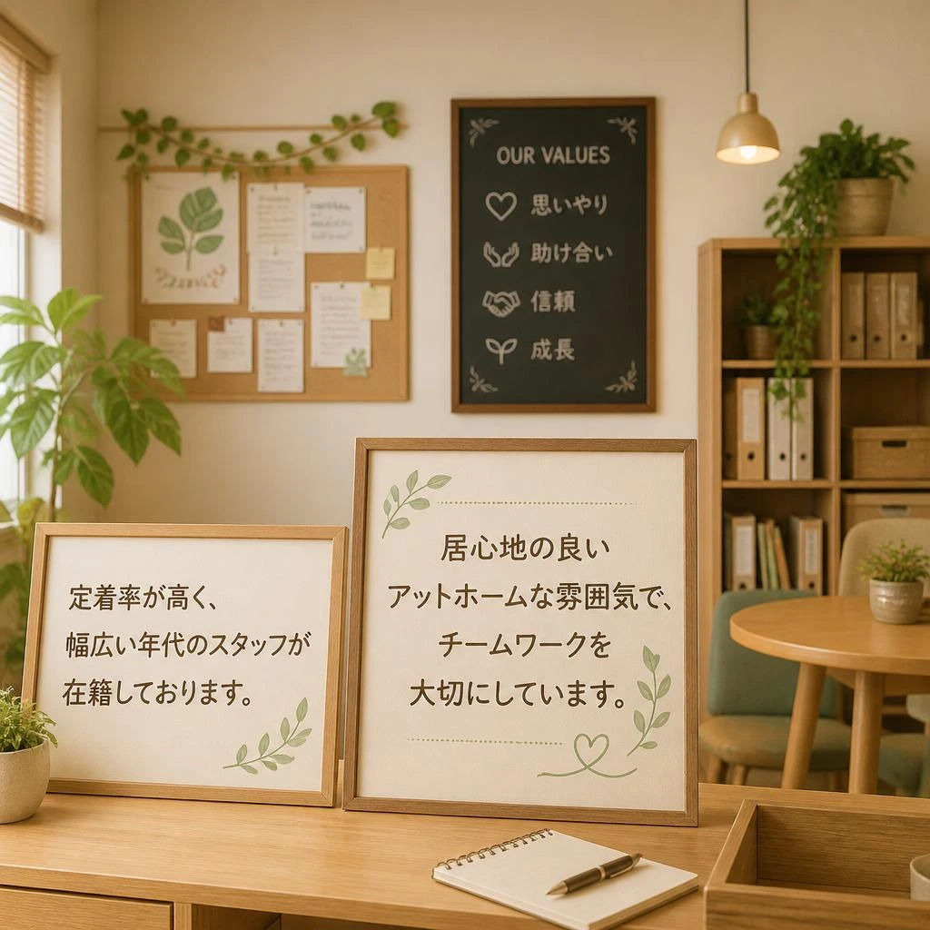 働く魅力と職場環境