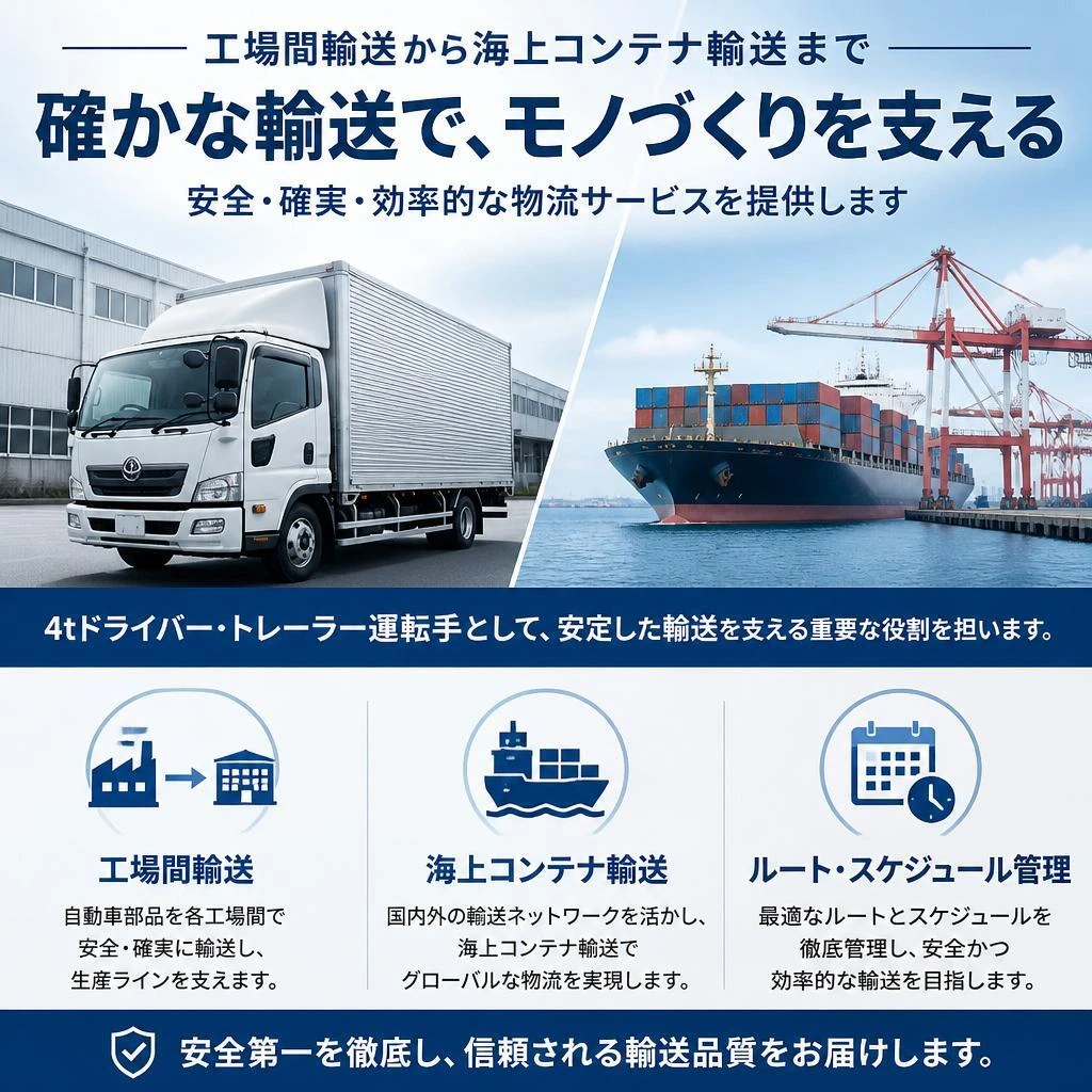 ドライバーの仕事内容