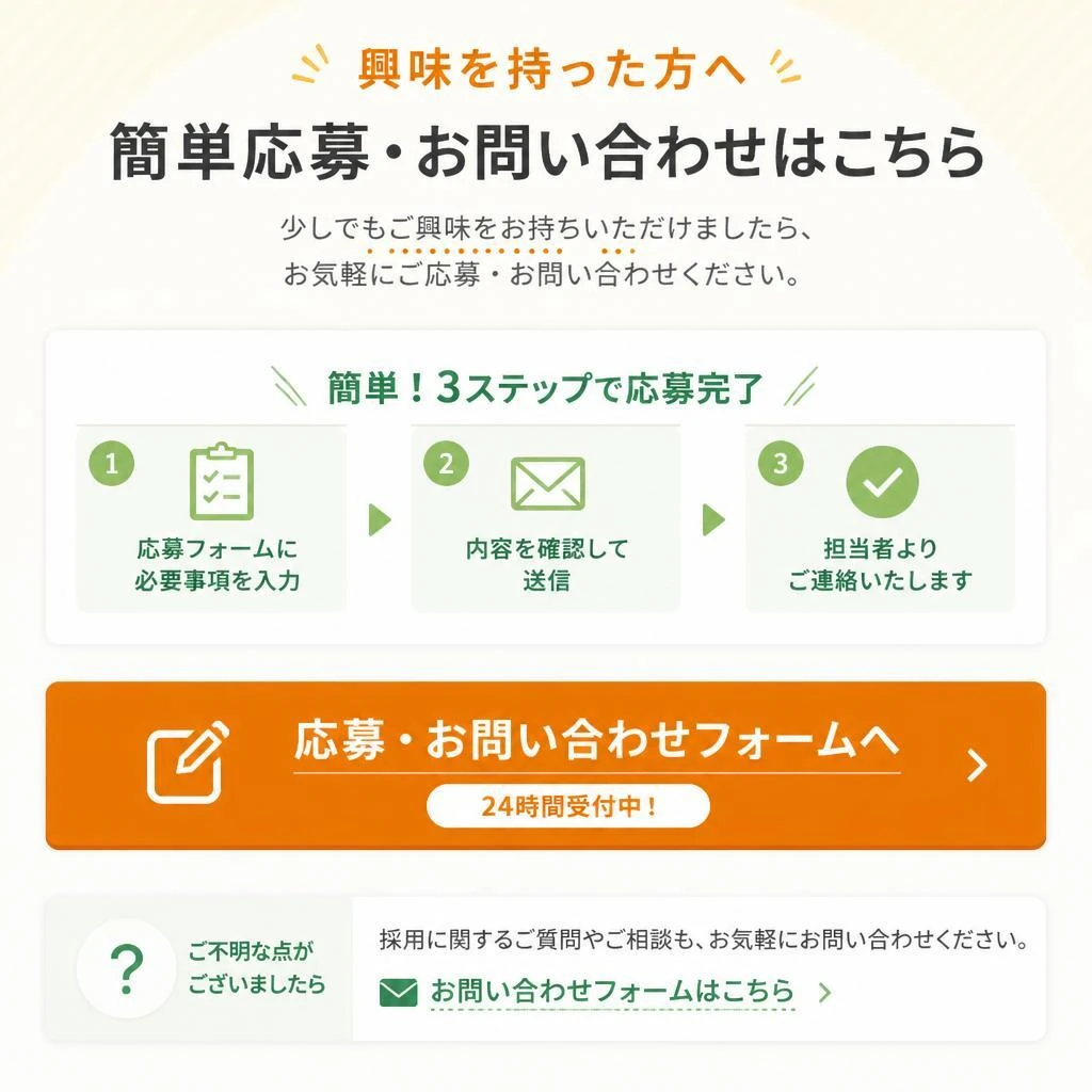 7. お問い合わせは今すぐ！