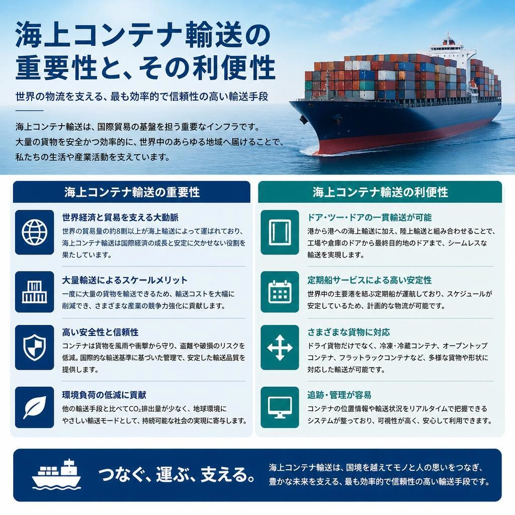 2. 海上コンテナとは？