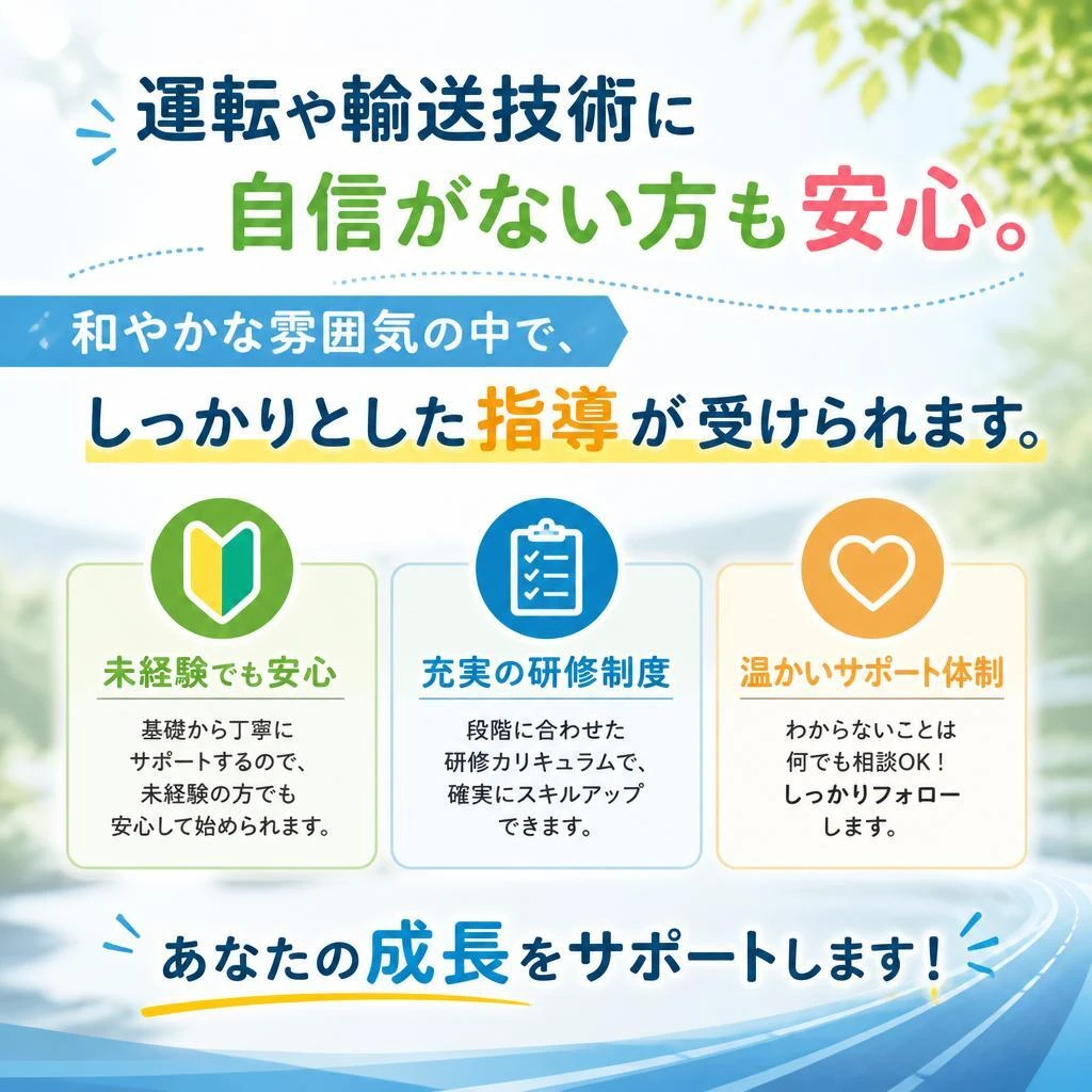 充実の研修制度