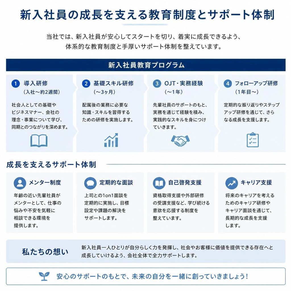 教育制度とサポート体制