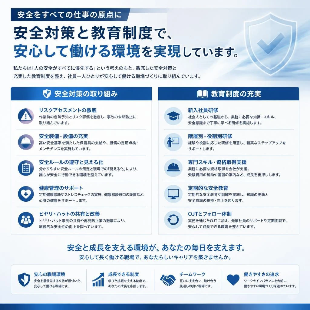 安心・安全な輸送への取り組み