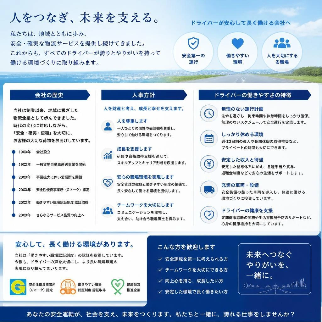 群馬急行運送の魅力