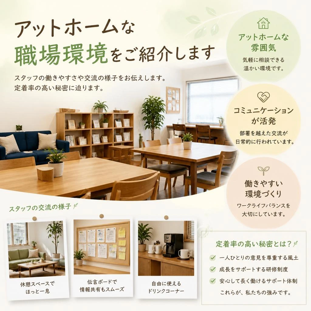 職場環境と特色