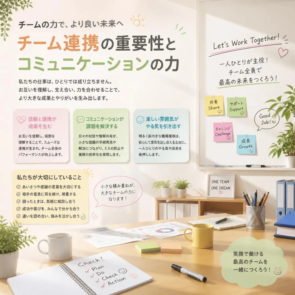 チームワークを重視