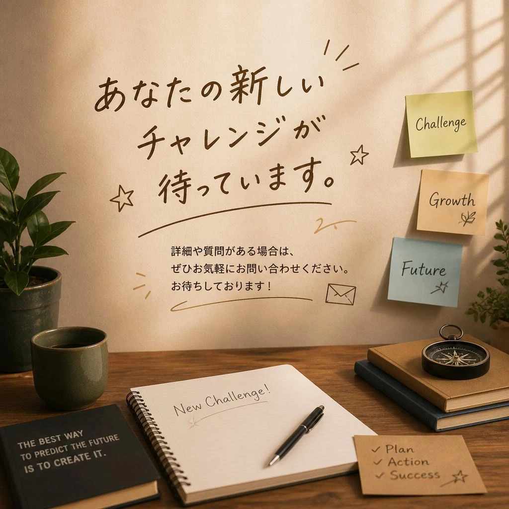 今すぐ応募しよう！