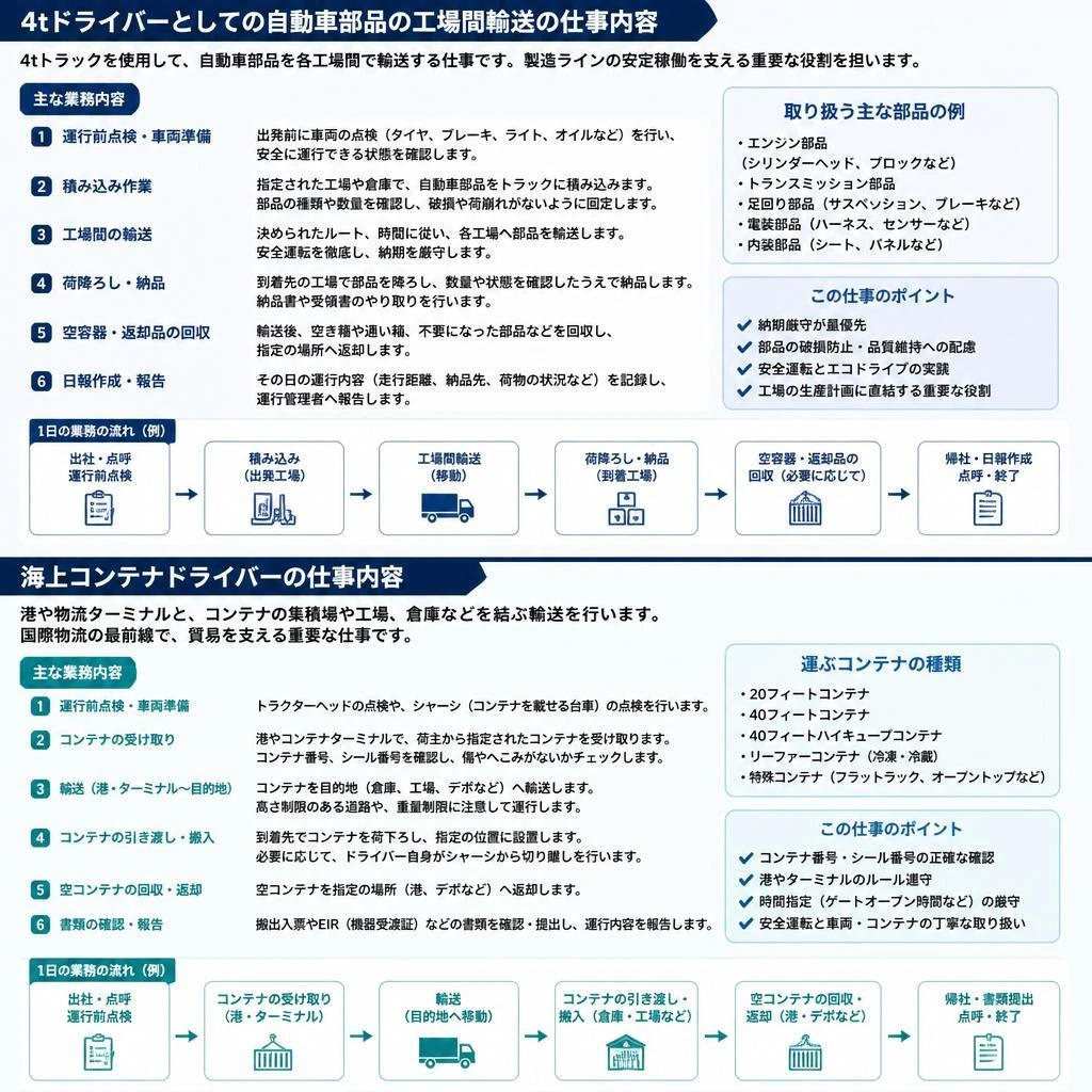 仕事内容の詳細